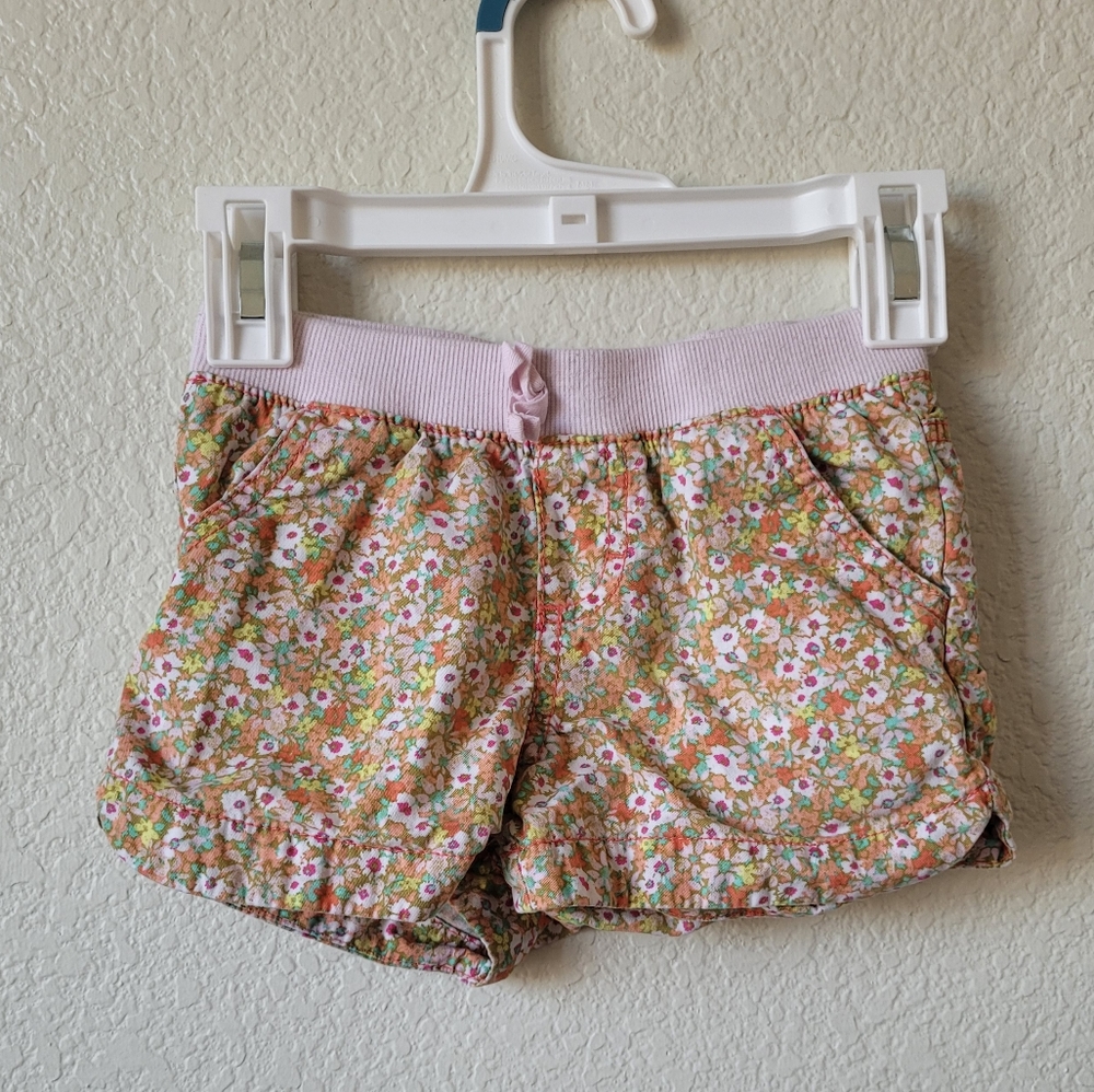 Cherokee Girls Floral Shorts Size 4T